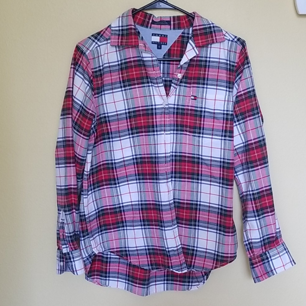 Tommy Hilfiger plaid shirt
